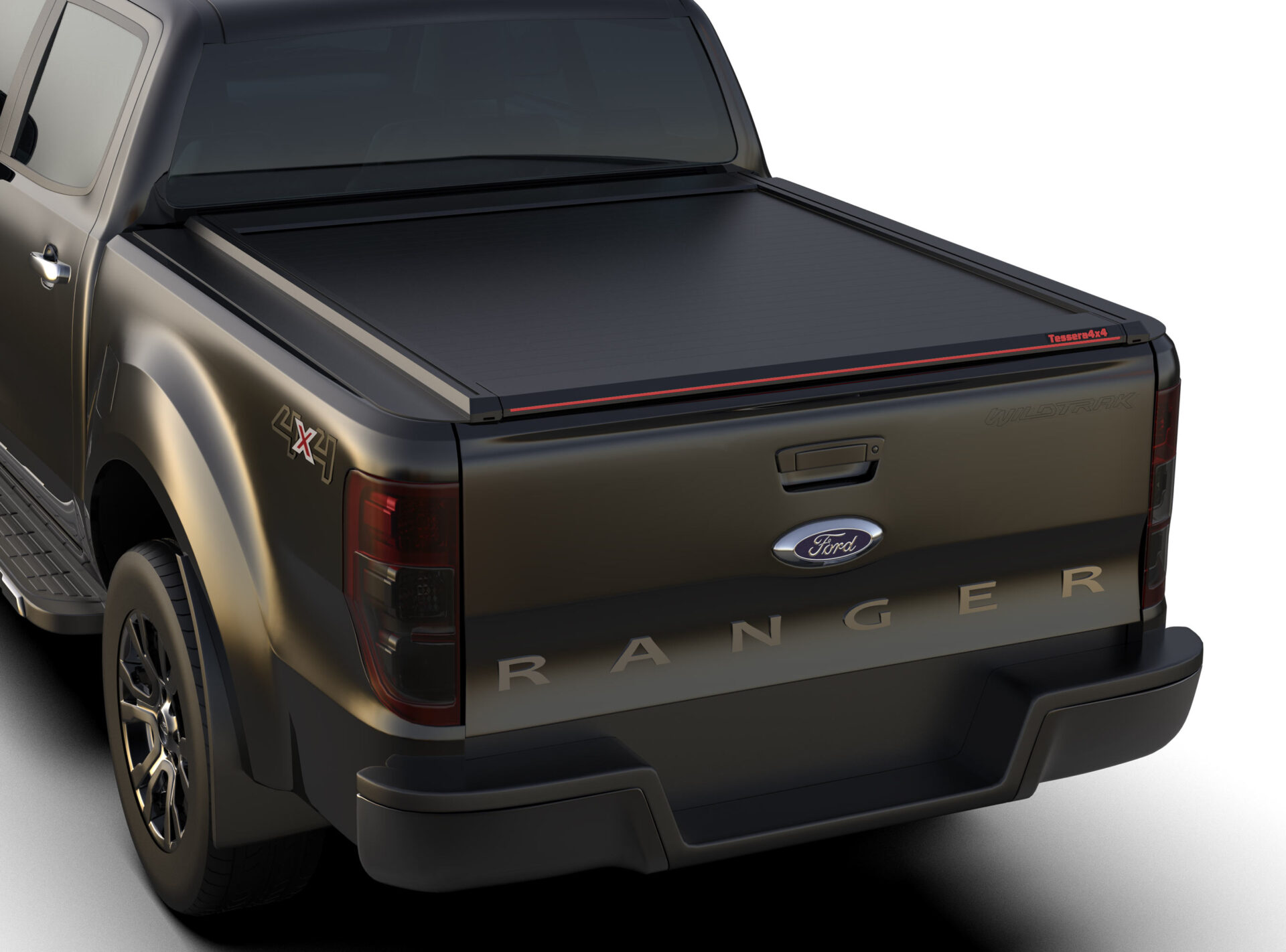 Laderaumabdeckung Tessera SE für Ford Ranger XL/XLT D/C ab 2012+ & 2016+ & 2020+ TESS 1506 SE black matt