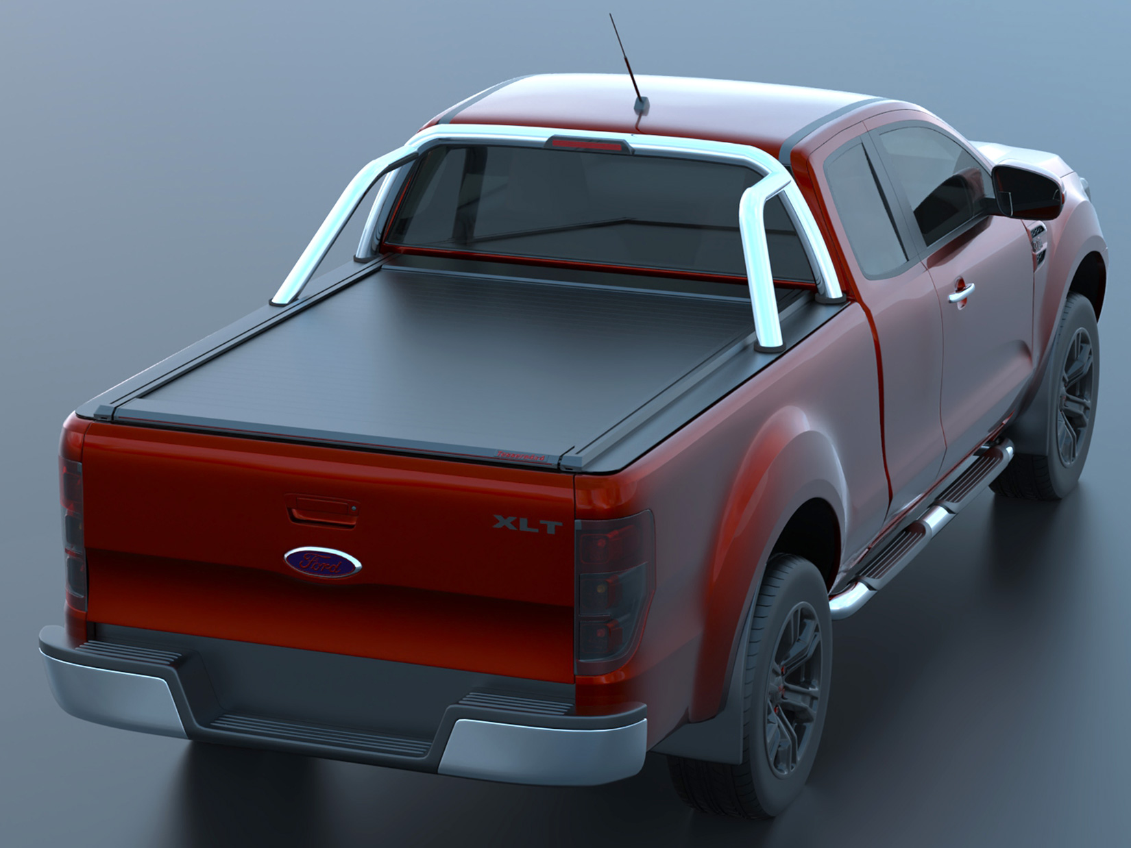 Laderaumabdeckung Tessera SE für Ford Ranger Limited S/C ab 2012+ & 2016+ & 2020+ TESS 1507 SE black matt Laderaumabdeckung Tessera SE für Ford Ranger Limited S/C ab 2012+ & 2016+ & 2020+ TESS 1507 SE black matt