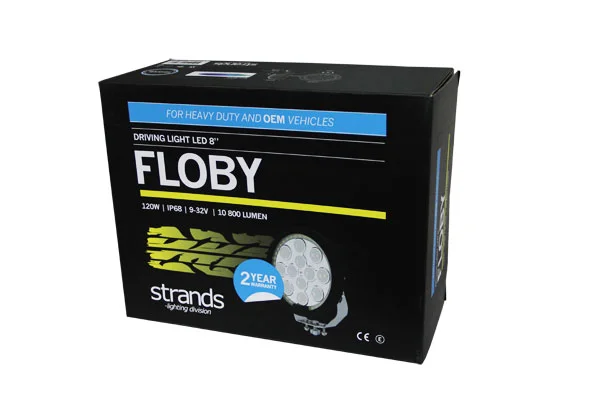 Strands Extra light Floby LED 9″ 120W with DT-connector and E-marking