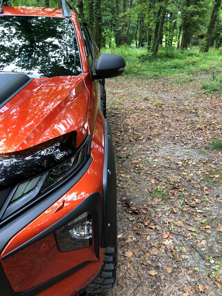 Kotflügelverbreiterungen (Mitsubishi L200 KJOT 2019+)