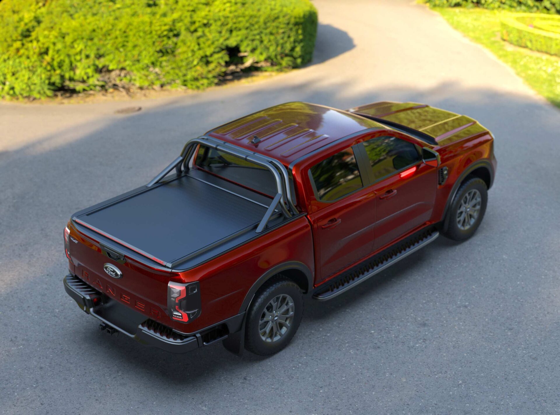 Laderaumabdeckung Tessera SE für Ford Ranger Raptor T6.2 (P703) 2023+ D/C TESS 15061 SE black matt Laderaumabdeckung Tessera SE für Ford Ranger Raptor T6.2 (P703) 2023+ D/C TESS 15061 SE black matt