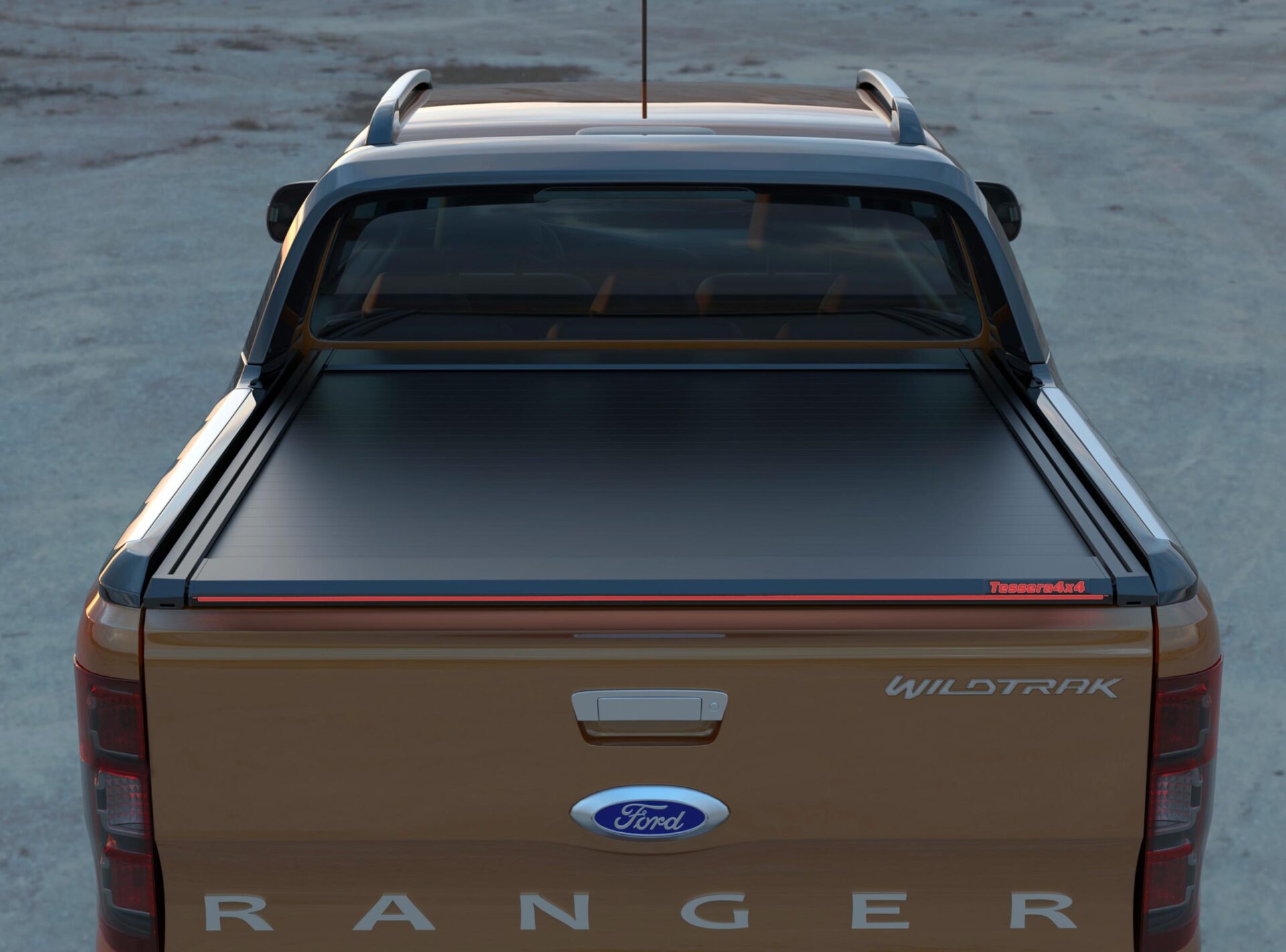 Laderaumabdeckung Tessera SE für Ford Ranger Wildtrak D/C ab 2012+ & 2016+ & 2020+ TESS 1508 SE black matt Laderaumabdeckung Tessera SE für Ford Ranger Wildtrak D/C ab 2012+ & 2016+ & 2020+ TESS 1508 SE black matt