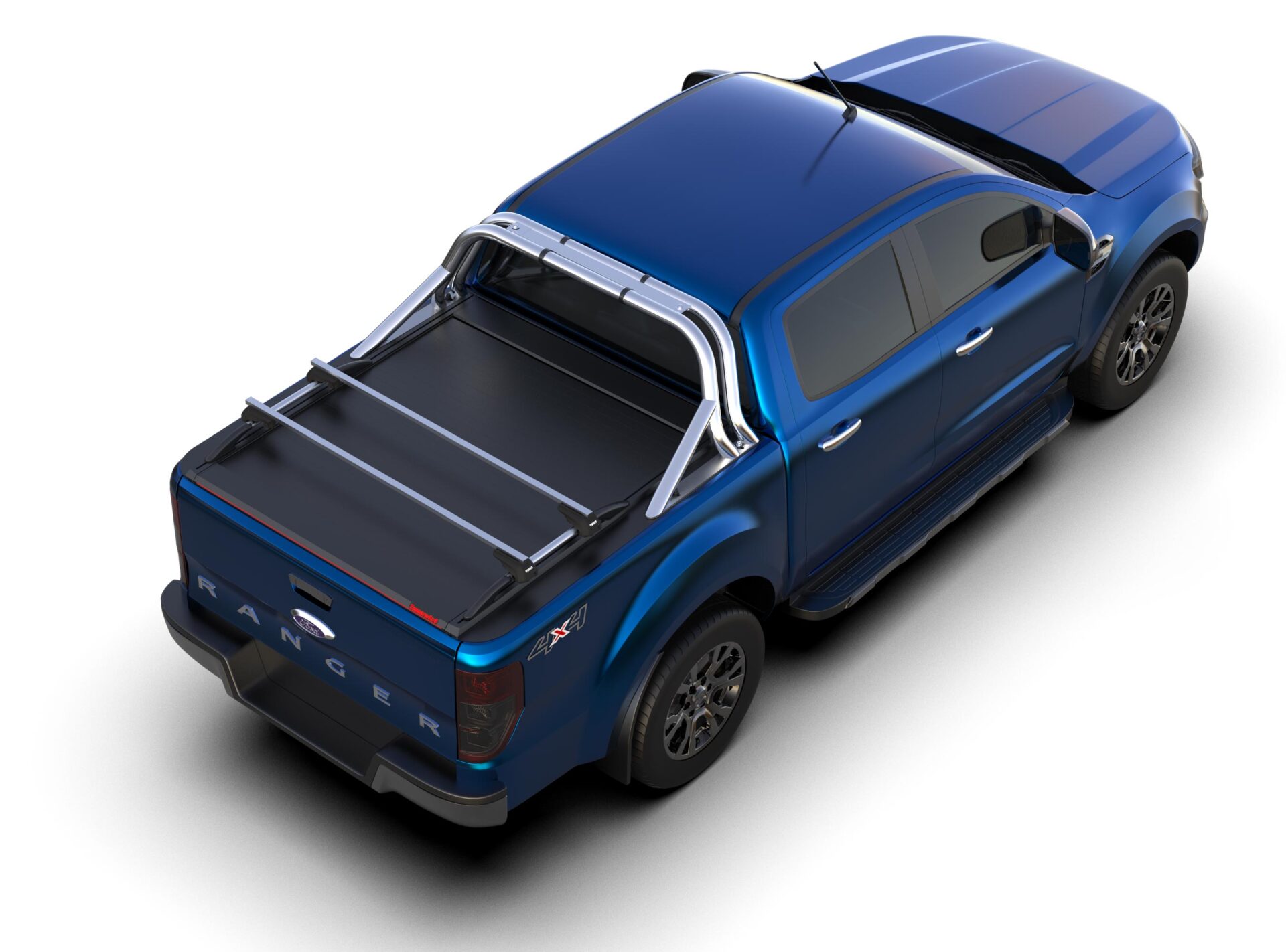 Laderaumabdeckung Tessera SE für Ford Ranger XL/XLT D/C ab 2012+ & 2016+ & 2020+ TESS 1506 SE black matt