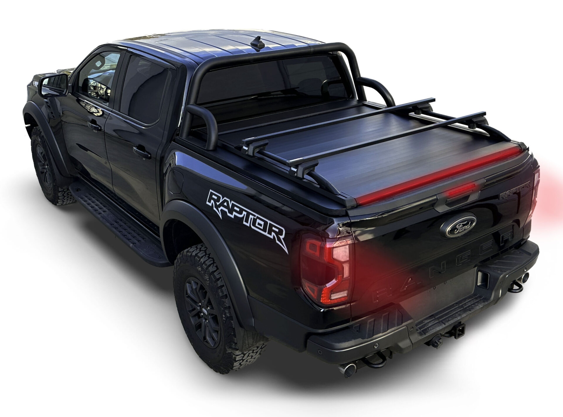 Tessera Roll+ Laderaumabdeckung "Basic" für FORD Ranger T6.2 (P703) 2023+ TESS 14060 ROLL black matt