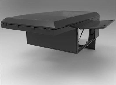 Alu-Cab Canopy Camper Jeep Gladiator D/Cab ab 2019+ in schwarz Alu-Cab Canopy Camper Jeep Gladiator D/Cab ab 2019+ in schwarz