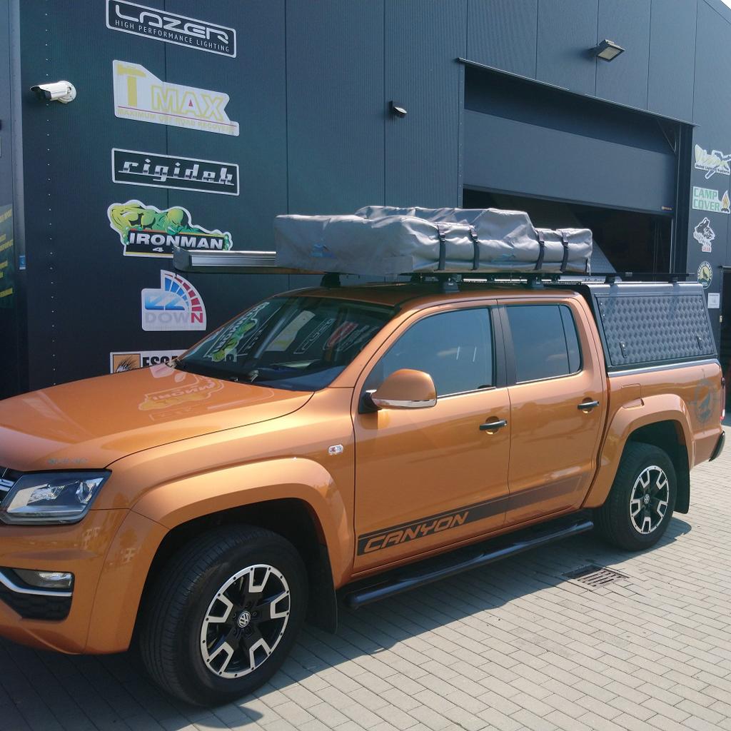 Alu-Cab Hardtop Adventure VW Amarok 2010+ Doppelkabine schwarz/ geriffelt Alu-Cab Hardtop Adventure VW Amarok 2010+ Doppelkabine schwarz/ geriffelt