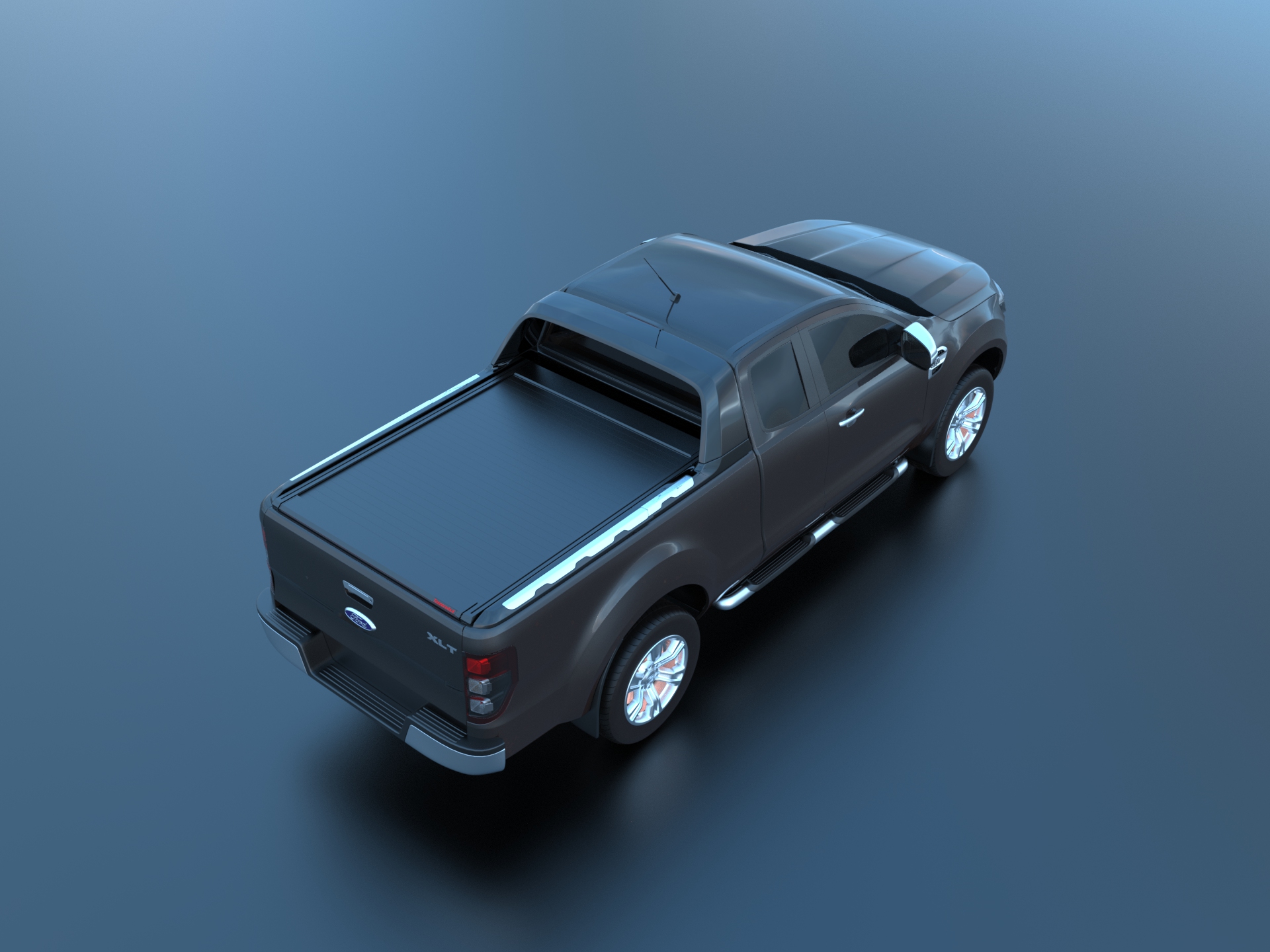 Laderaumabdeckung Tessera SE für Ford Ranger Wildtrak S/C ab 2012+ & 2016+ & 2020+ TESS 1509 SE black matt Laderaumabdeckung Tessera SE für Ford Ranger Wildtrak S/C ab 2012+ & 2016+ & 2020+ TESS 1509 SE black matt