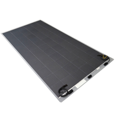 Flexibles Solarpanel "Panda" für Alu-Cab Dachzelte, Hubdächer & Camper - 300W, transparent Flexibles Solarpanel "Panda" für Alu-Cab Dachzelte, Hubdächer & Camper - 300W, transparent