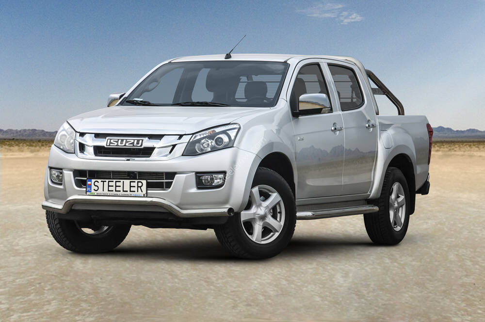 Frontschutzbügel bis Kennzeichen- Isuzu D-Max (2012 - 2017 -)