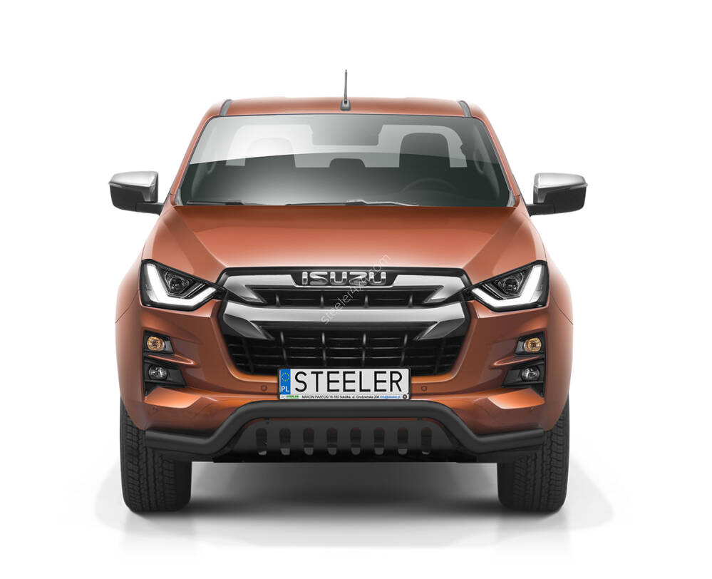 Frontschutzbügel mit Blech bis Kennzeichen - Isuzu D-Max (2020 -)