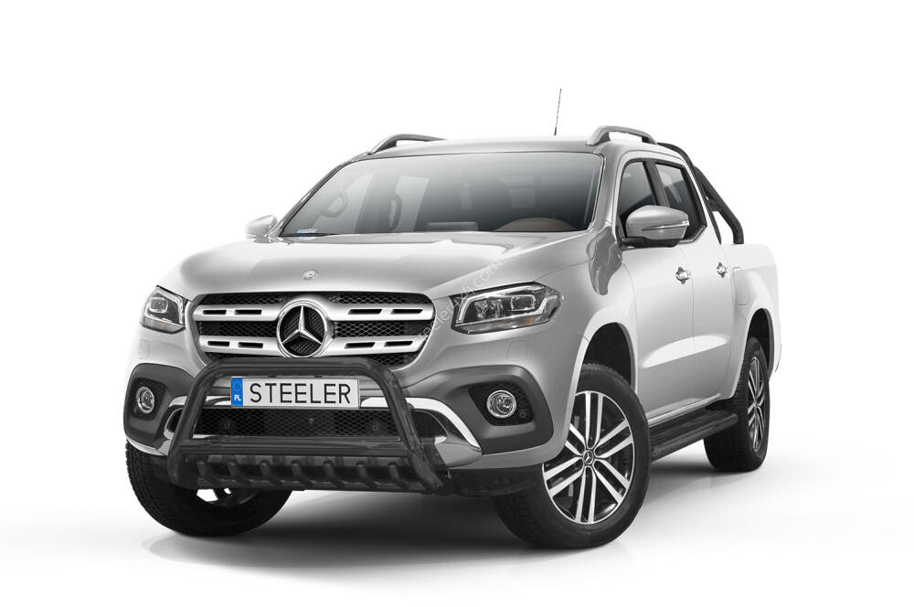 Frontschutzbügel mit Grill - Mercedes-Benz X-Class (2017 -) Frontschutzbügel mit Grill - Mercedes-Benz X-Class (2017 -)