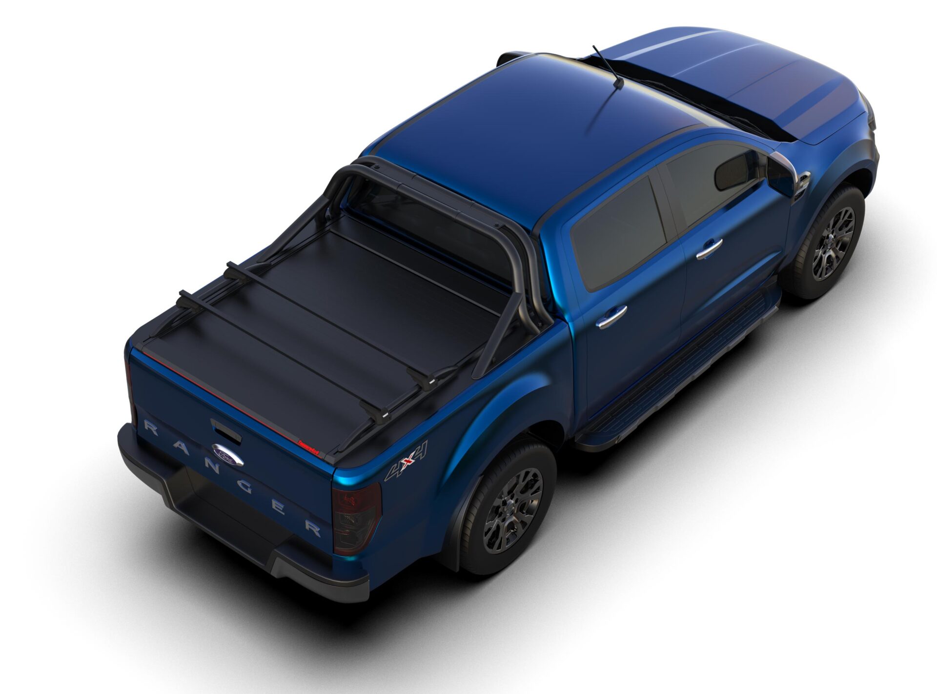 Laderaumabdeckung Tessera SE für Ford Ranger XL/XLT D/C ab 2012+ & 2016+ & 2020+ TESS 1506 SE black matt