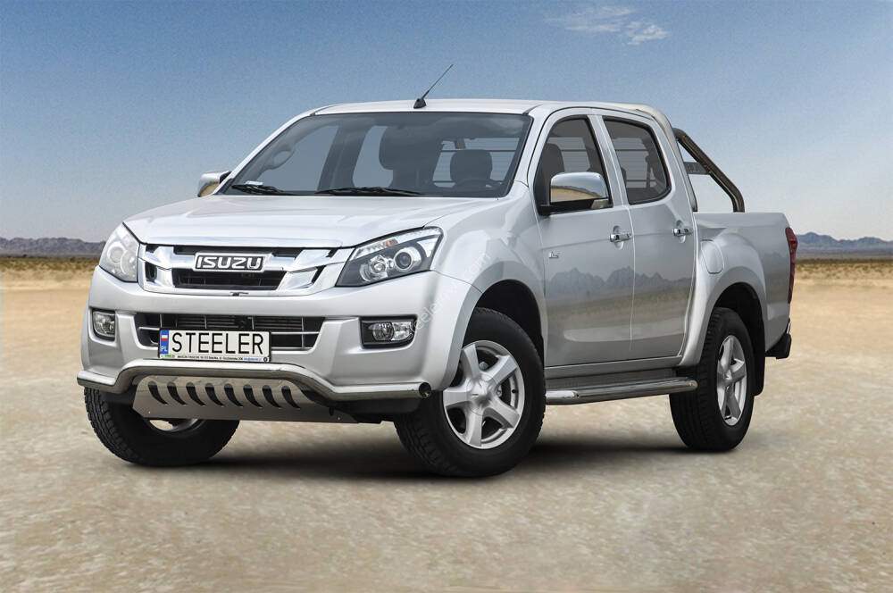 Frontschutzbügel mit Blech - Isuzu D-Max (2012 - 2017 -)