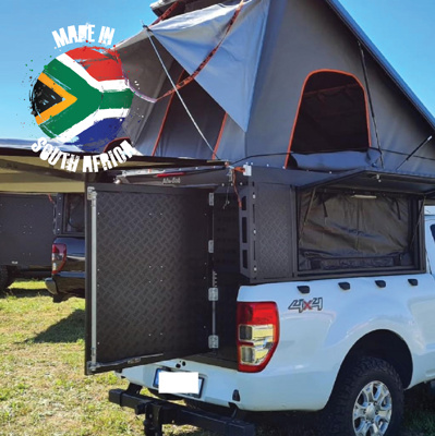 Alu-Cab Canopy Camper Ford Ranger X/Cab 2012-22 in schwarz Alu-Cab Canopy Camper Ford Ranger X/Cab 2012-22 in schwarz