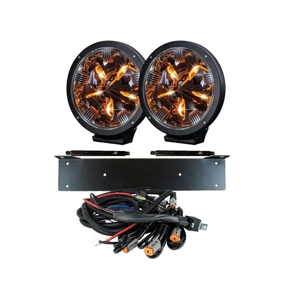 KOMPLETT KIT 2x FRITSLA 9″ EXTRALJUS LED KOMPLETT KIT 2x FRITSLA 9″ EXTRALJUS LED