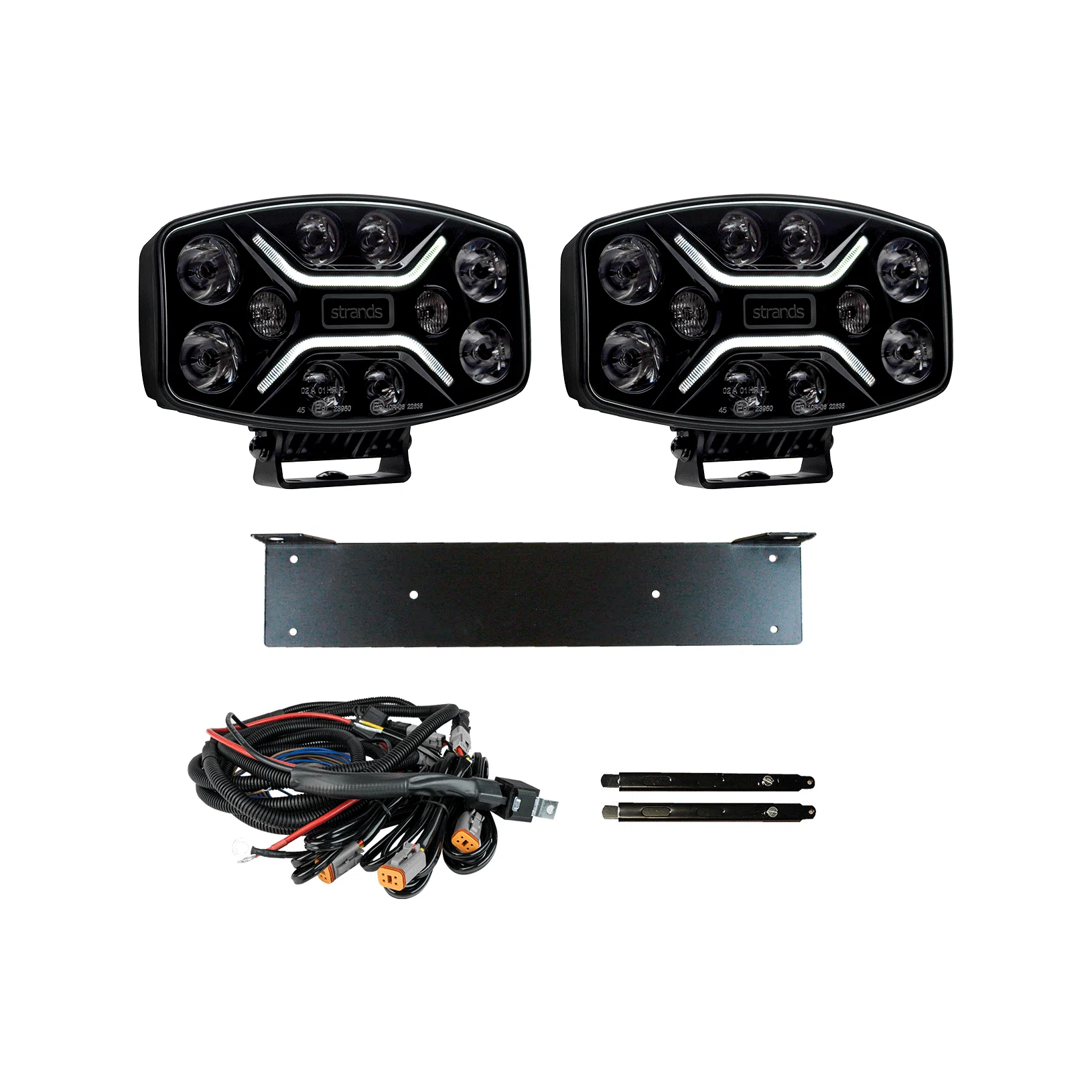 COMPLETE KIT 2x DARK KNIGHT INSANE LED COMPLETE KIT 2x DARK KNIGHT INSANE LED