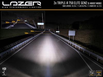 Lazer Lamps Kühlergrill-Kit Iveco Daily 2019+ Inkl. 2x Triple-R 750 Elite