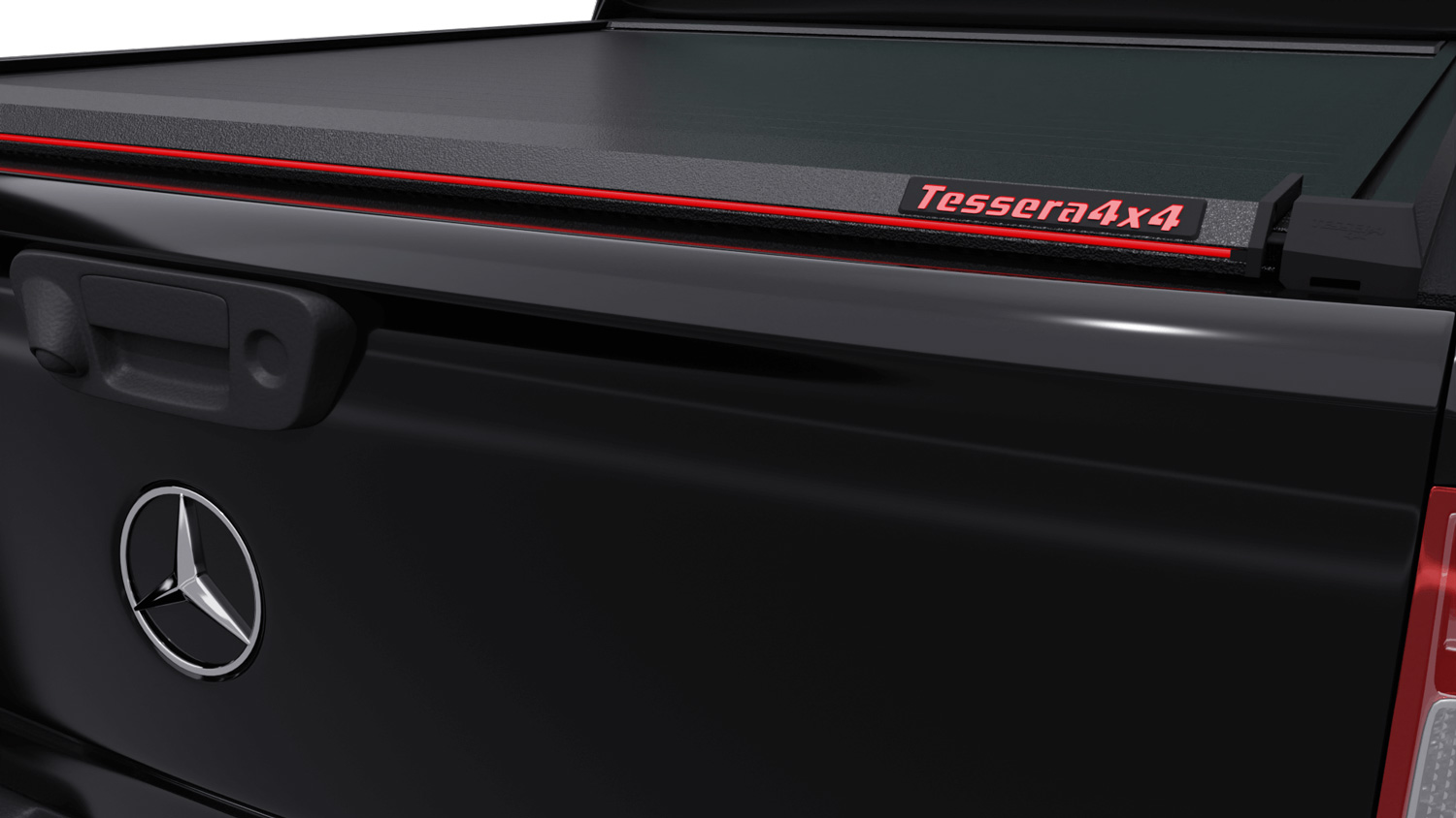 Laderaumabdeckung Tessera SE für Mercedes X-Klasse 2021+ D/C TESS 1519 SE black matt Laderaumabdeckung Tessera SE für Mercedes X-Klasse 2021+ D/C TESS 1519 SE black matt