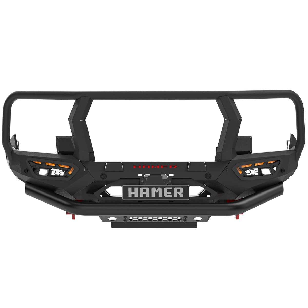 AM111-PT Hamer ATLAS EC Plus Series Stahlstoßstange Toyota Hilux Invincible ab 2021 mit EC Zulassung