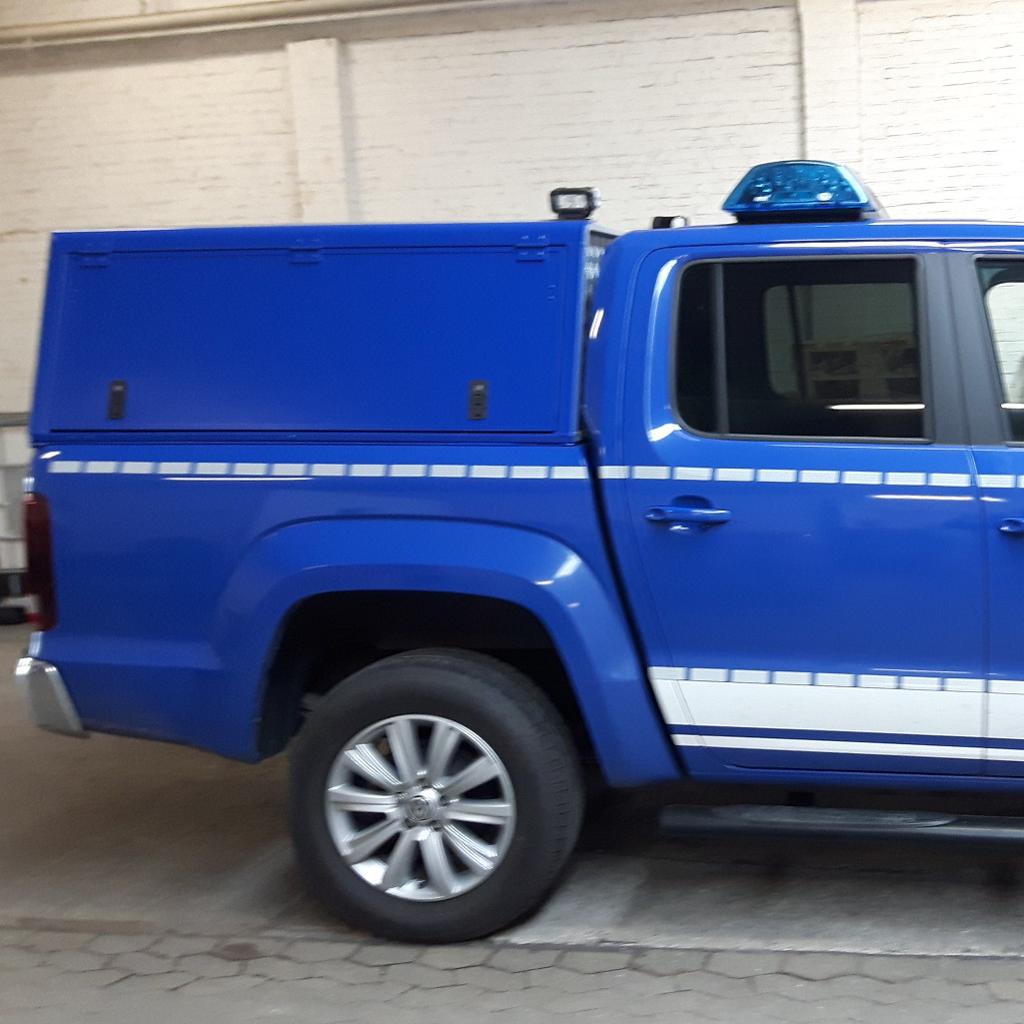 Alu-Cab Hardtop Explorer VW Amarok 2010+ Doppelkabine schwarz/ glatt