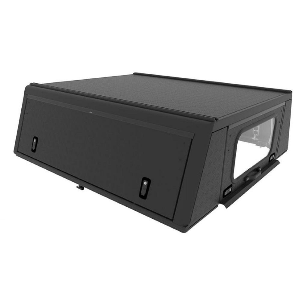 Alu-Cab Hardtop Adventure VW Amarok 2010+ Doppelkabine schwarz/ geriffelt