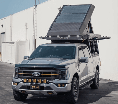 Alu-Cab Canopy Camper Ford F150 6.5" 2015-2020, schwarz Alu-Cab Canopy Camper Ford F150 6.5" 2015-2020, schwarz