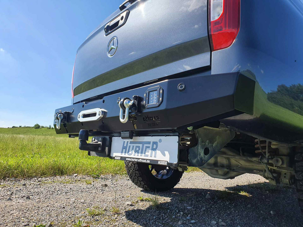 Heckstoßstange (Mercedes X-Klasse) Heckstoßstange (Mercedes X-Klasse)