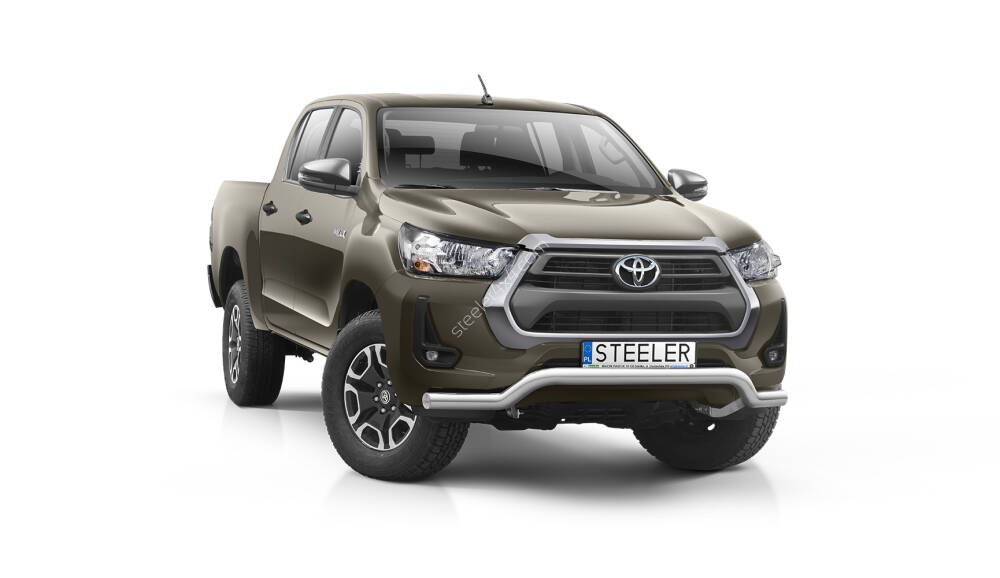 Frontschutzbügel bis Kennzeichen - Toyota Hilux (2021 -) Frontschutzbügel bis Kennzeichen - Toyota Hilux (2021 -)