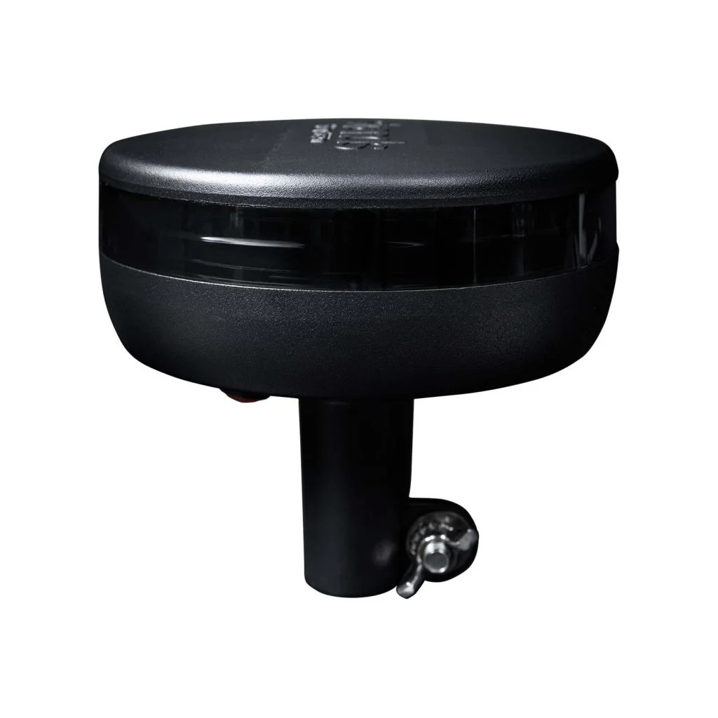 CRUISE LIGHT BEACON WARNING LIGHT LED – POLE MOUNTING/DIN, DARK TINTED LENS CRUISE LIGHT BEACON WARNING LIGHT LED – POLE MOUNTING/DIN, DARK TINTED LENS