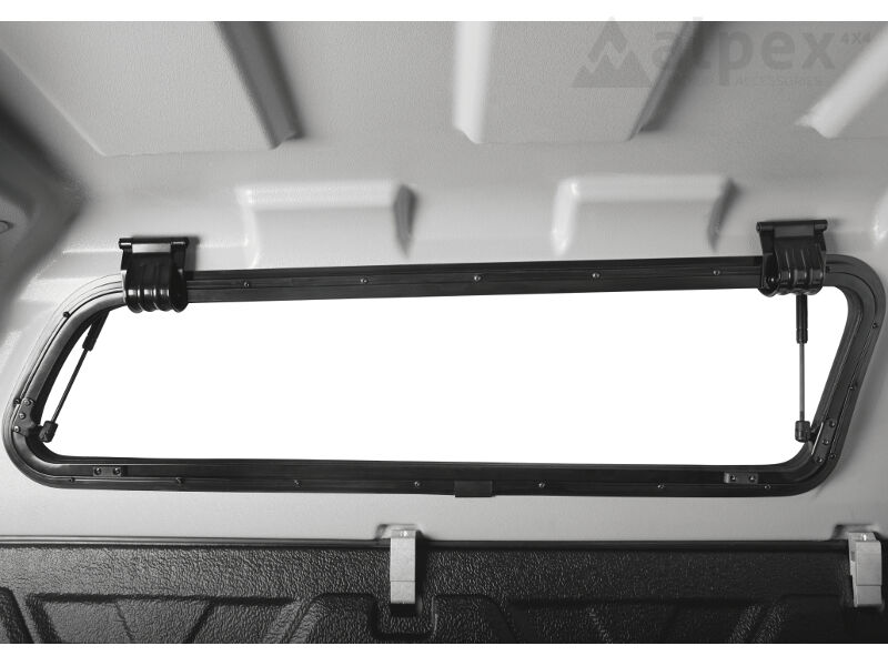 Aeroklas Stylish Hardtop - seitliche Aufklappfenster - Zentralverriegelung - Isuzu D/C 2012-2020 Aeroklas Stylish Hardtop - seitliche Aufklappfenster - Zentralverriegelung - Isuzu D/C 2012-2020