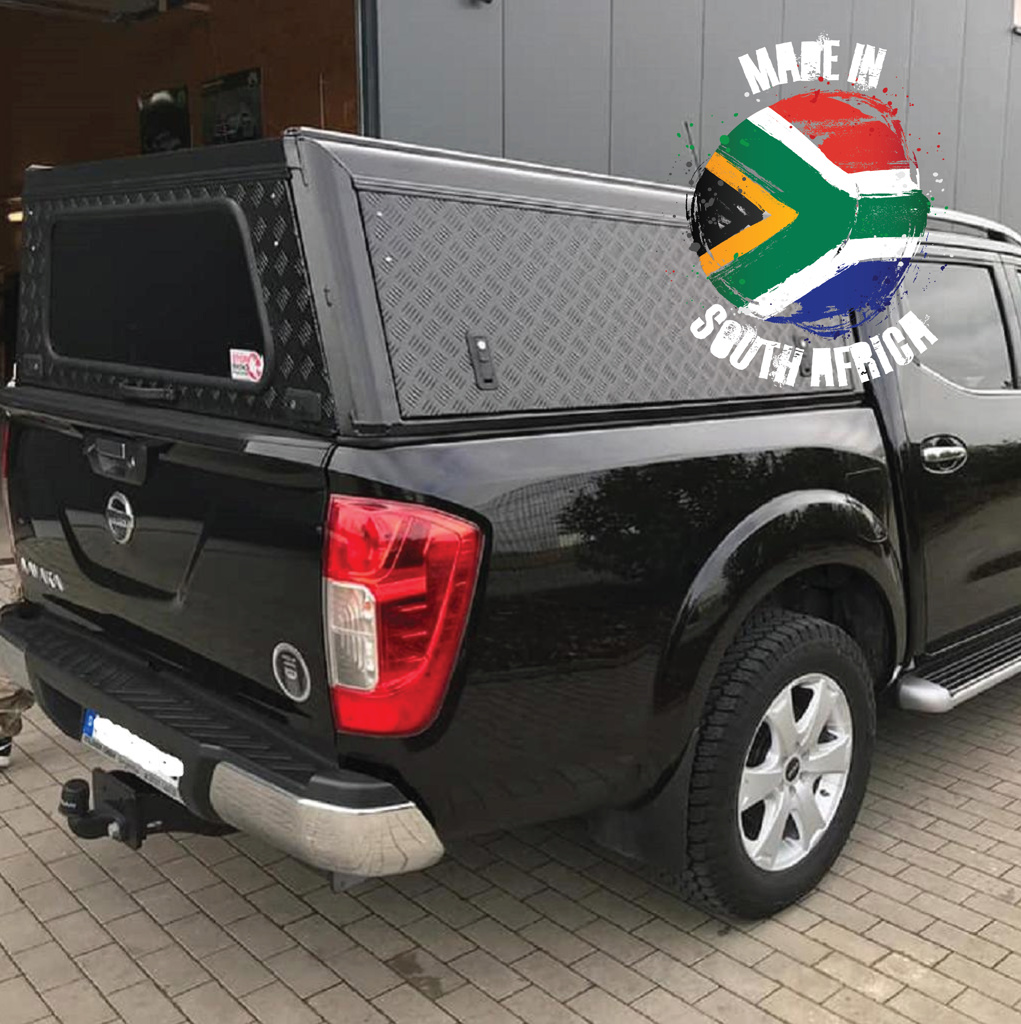 Alu-Cab Hardtop Explorer Nissan Navara NP300 2016+ Doppelkabine schwarz/ geriffelt Alu-Cab Hardtop Explorer Nissan Navara NP300 2016+ Doppelkabine schwarz/ geriffelt