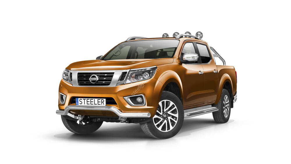 Frontschutzbügel bis Kennzeichen - Nissan Navara (2015 -) Frontschutzbügel bis Kennzeichen - Nissan Navara (2015 -)