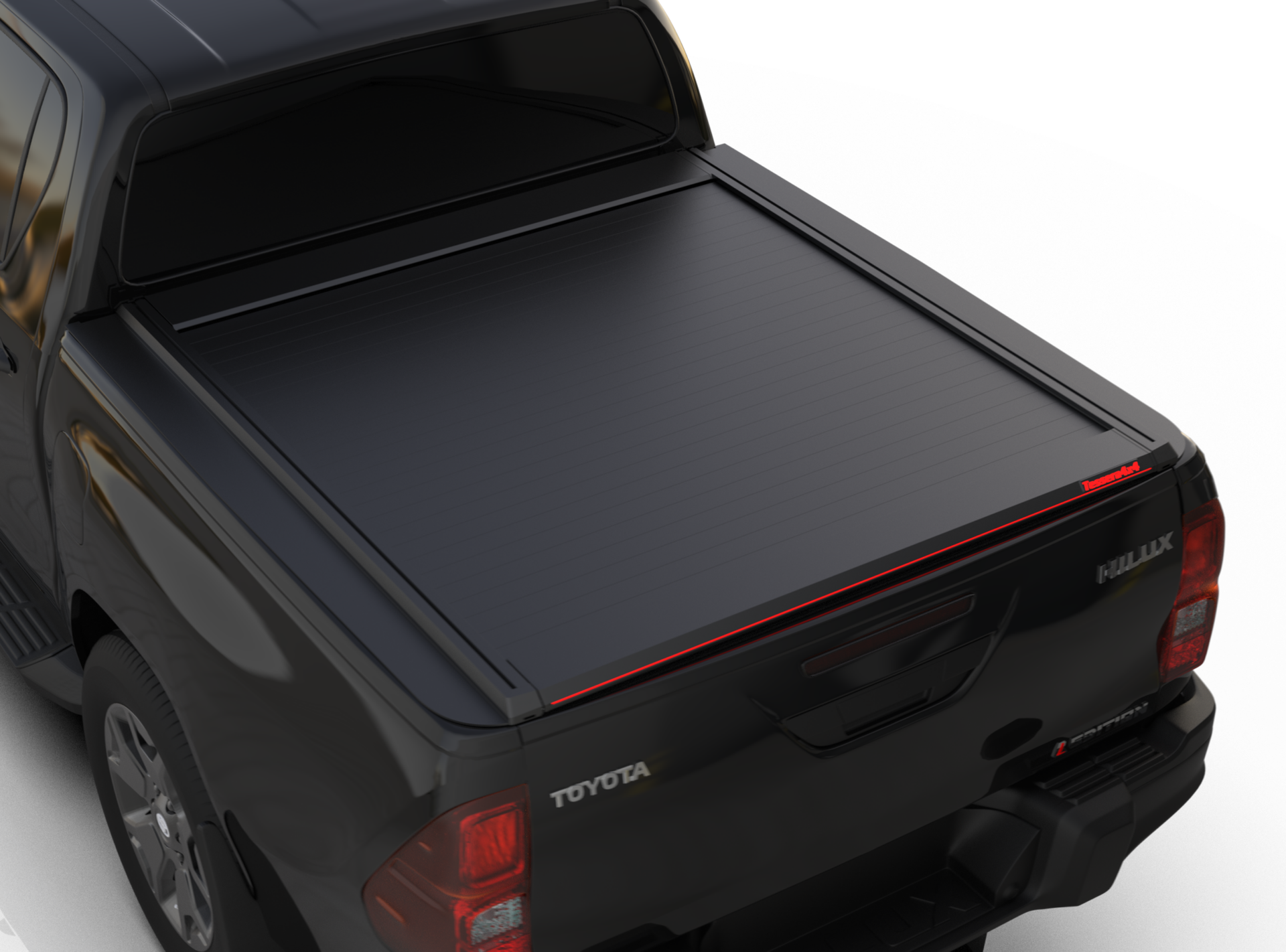 Tessera Roll+ Laderaumabdeckung "Basic" für Toyota Hilux Revo 2016+ TESS 1416 ROLL black matt
