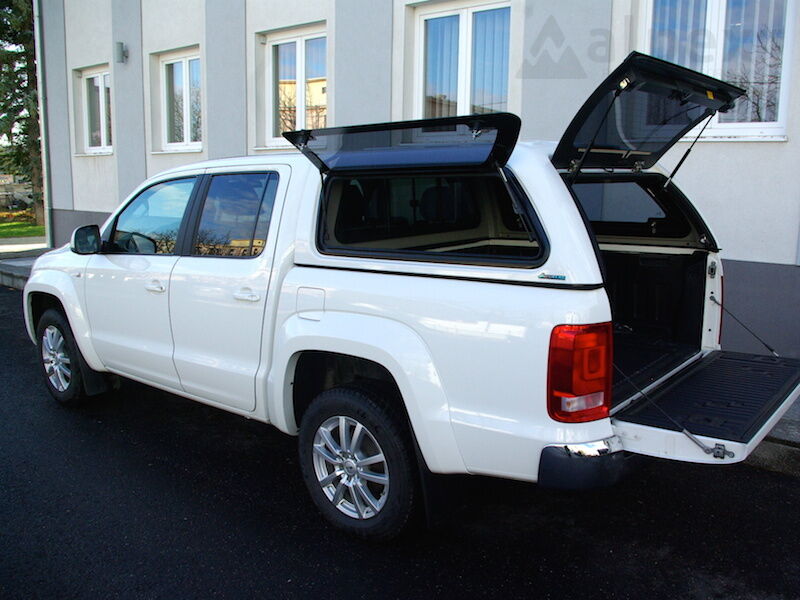 Aeroklas Stylish Hardtop - seitliche Aufklappfenster - Zentralverriegelung - P8P8; - Volkswagen D/C 2010- Aeroklas Stylish Hardtop - seitliche Aufklappfenster - Zentralverriegelung - P8P8; - Volkswagen D/C 2010-