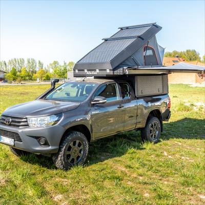 Alu-Cab Canopy Camper Toyota Hilux Revo X/Cab ab 2016+ in schwarz Alu-Cab Canopy Camper Toyota Hilux Revo X/Cab ab 2016+ in schwarz