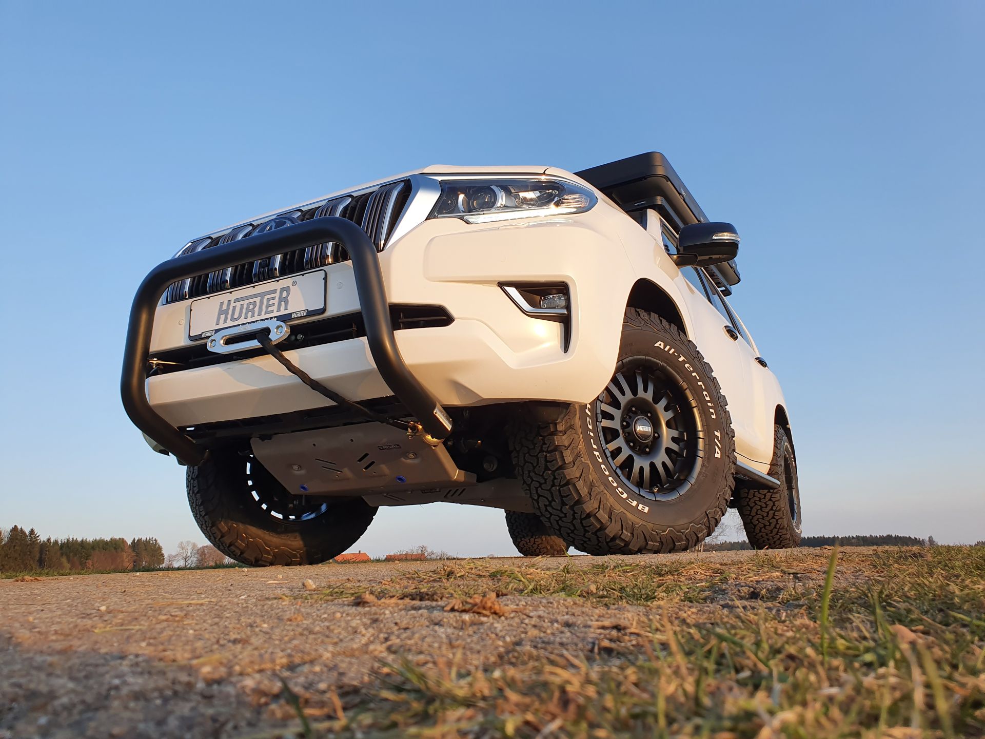 Seilwindenanbausatz (Toyota Land Cruiser 2018-2025) ohne Winde