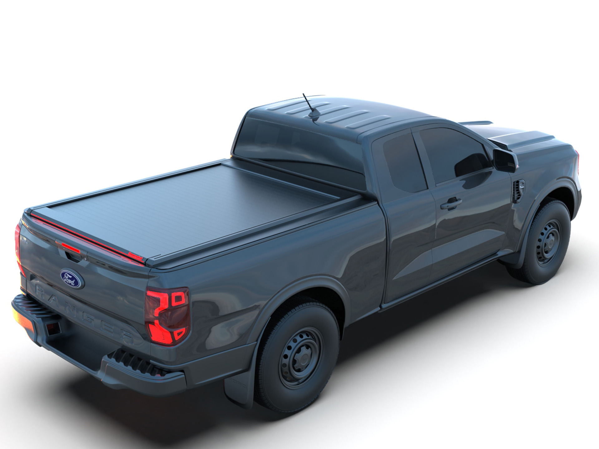 Tessera Roll+ Laderaumabdeckung "Basic" für FORD Ranger T6.2 (P703) 2023+ TESS 14070 ROLL black matt