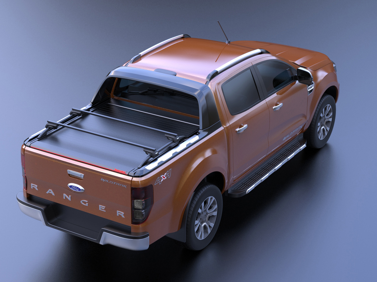 Laderaumabdeckung Tessera SE für Ford Ranger Wildtrak D/C ab 2012+ & 2016+ & 2020+ TESS 1508 SE black matt Laderaumabdeckung Tessera SE für Ford Ranger Wildtrak D/C ab 2012+ & 2016+ & 2020+ TESS 1508 SE black matt