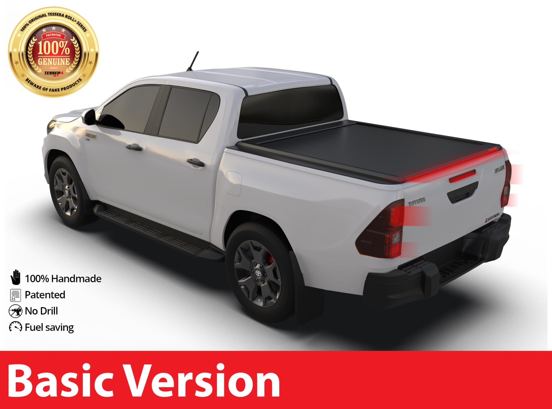 Tessera Roll+ Laderaumabdeckung "Basic" für Toyota Hilux Revo 2016+ TESS 1416 ROLL black matt Tessera Roll+ Laderaumabdeckung "Basic" für Toyota Hilux Revo 2016+ TESS 1416 ROLL black matt