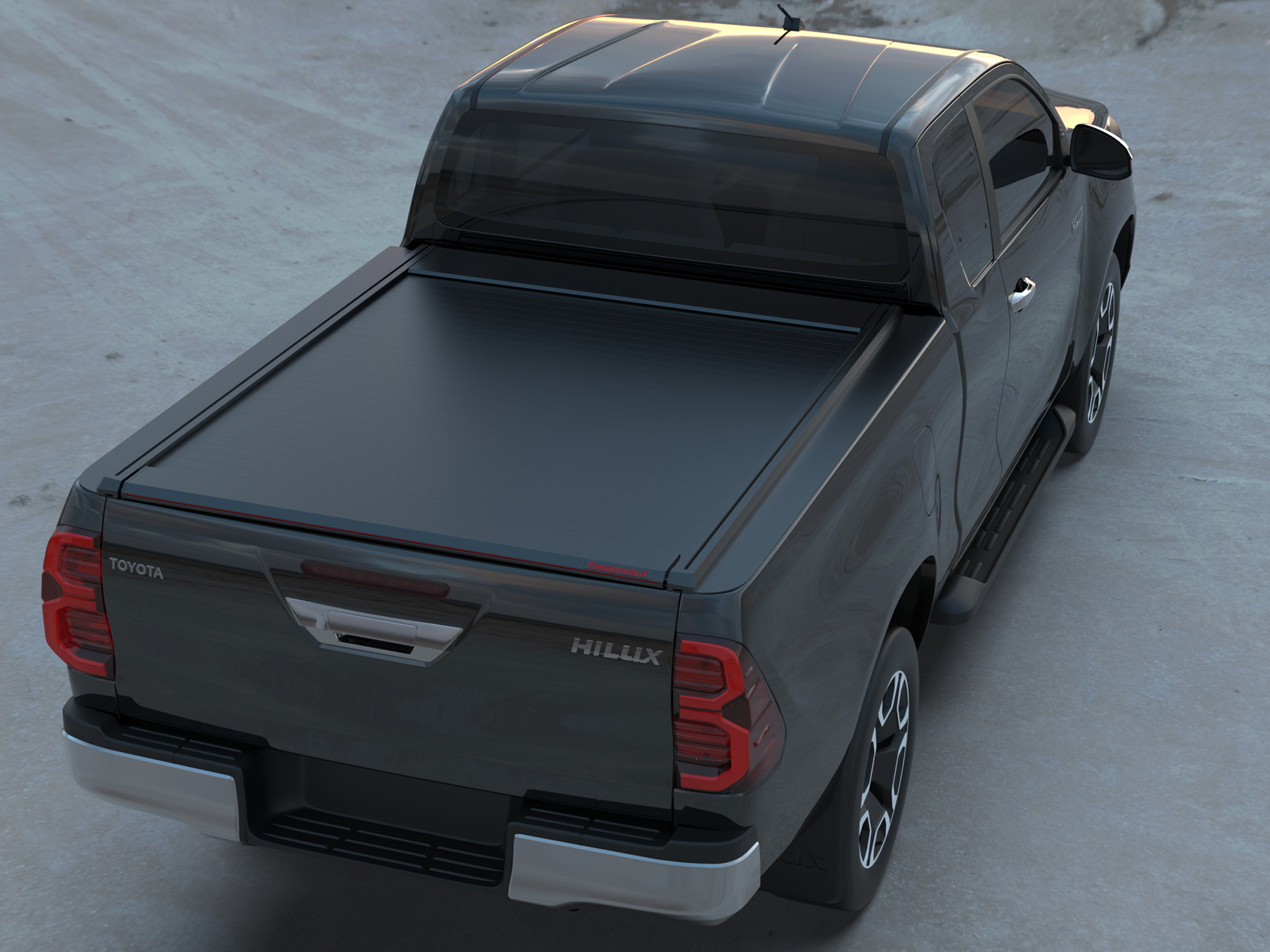 Laderaumabdeckung Tessera SE für Toyota Hilux Revo 2016+ S/C TESS 1517 SE black matt Laderaumabdeckung Tessera SE für Toyota Hilux Revo 2016+ S/C TESS 1517 SE black matt