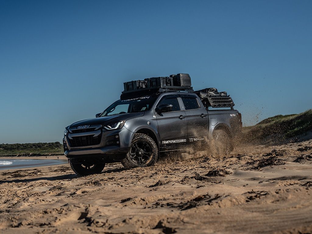 ISUZU D-MAX RG / 3. GEN. (2020 - HEUTE) SLIMLINE II DACHTRÄGER KIT - VON FRONT RUNNER