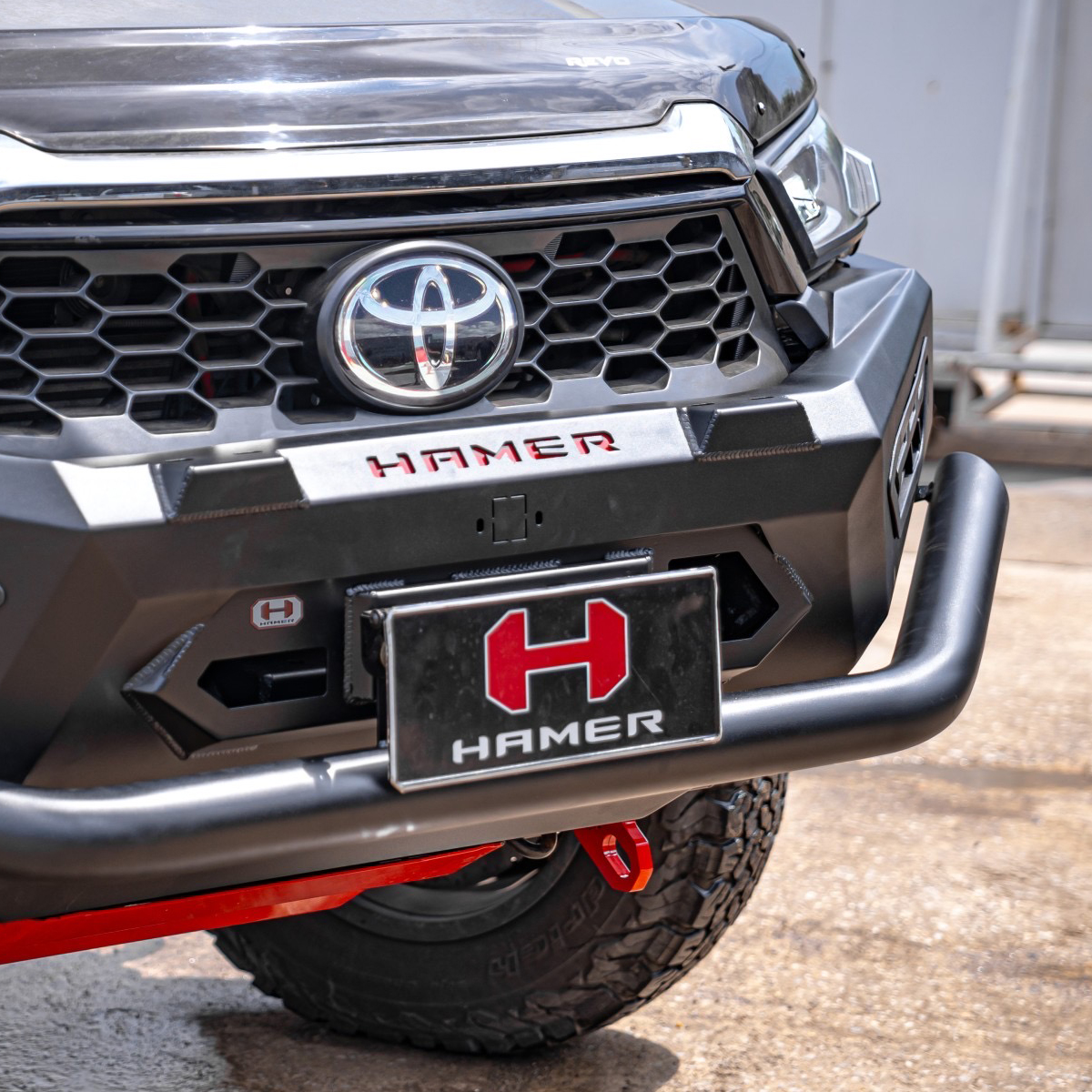 ALU111 Hamer ATLAS Series Stoßstange Front Toyota Hilux ab 2021 mit EC Zulassung