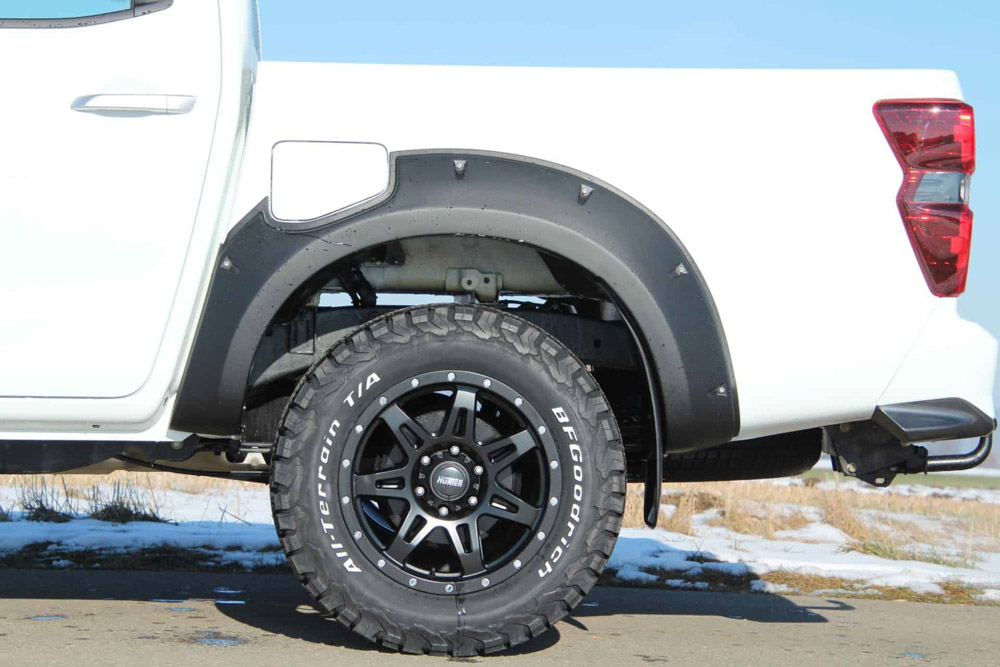 Kotflügelverbreiterungen (Isuzu D-Max BTF 2020+)