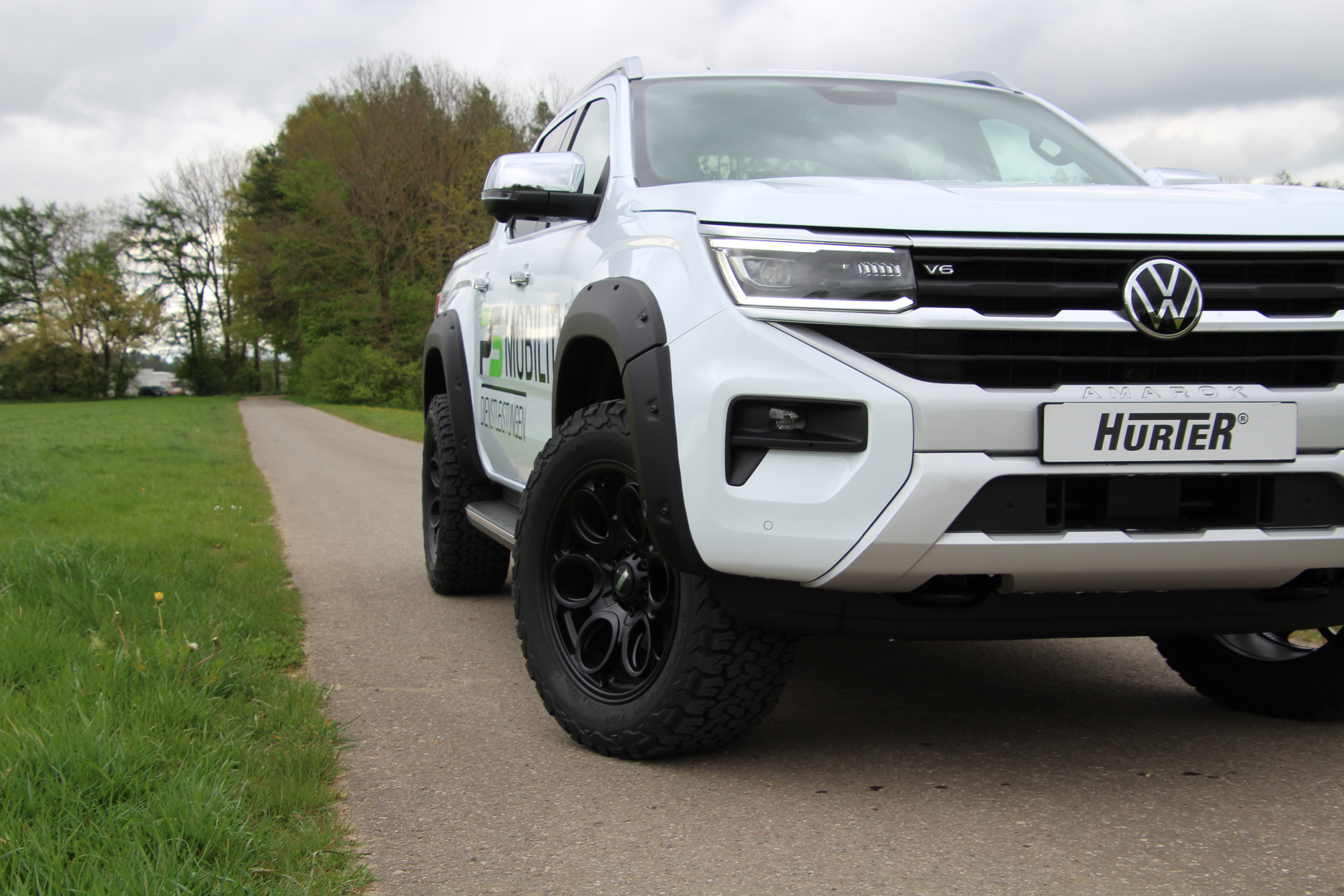 Kotflügelverbreiterungen (VW Amarok 2023+) mit und ohne Sensor