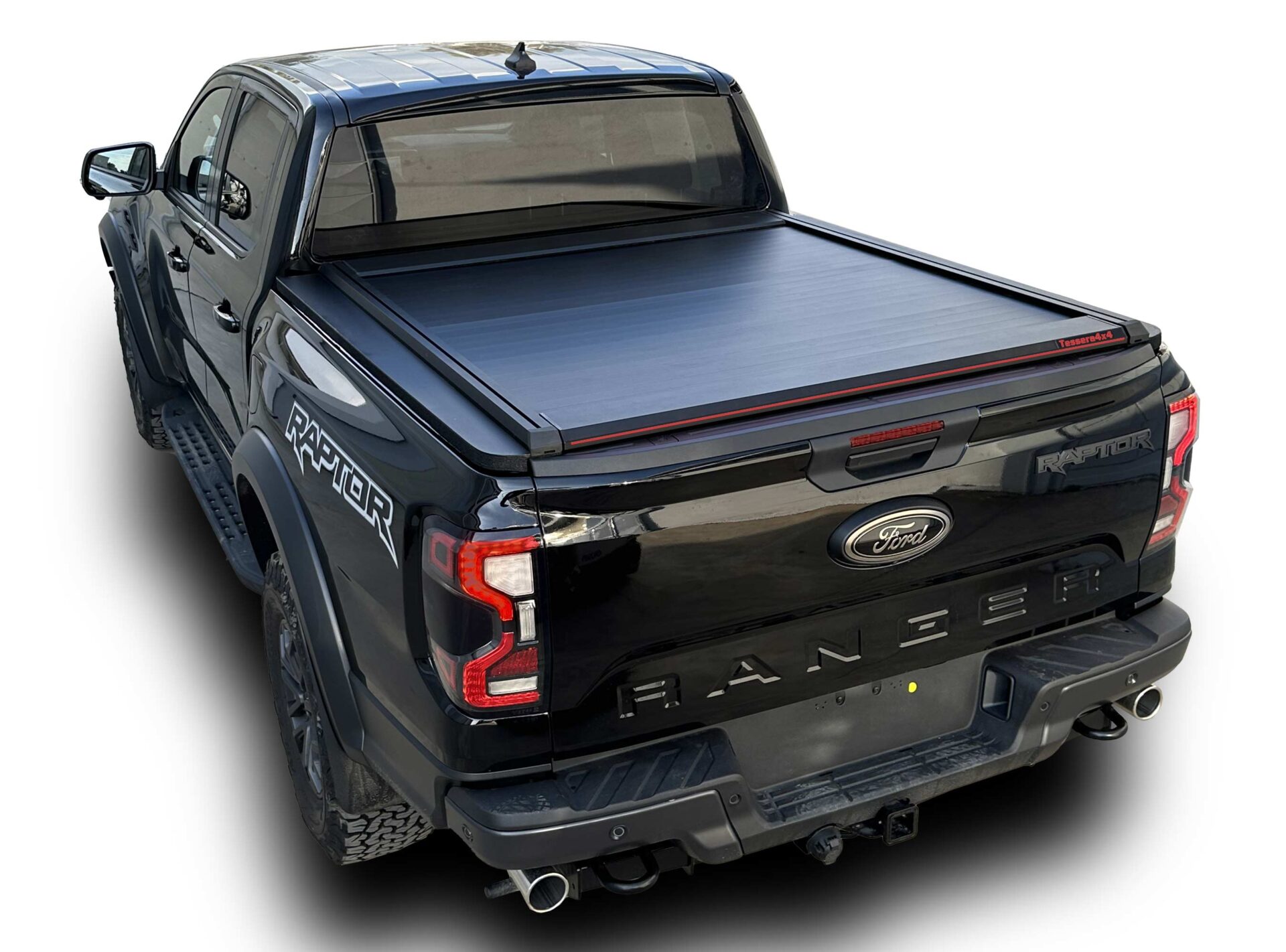 Laderaumabdeckung Tessera SE für Ford Ranger Raptor T6.2 (P703) 2023+ D/C TESS 15061 SE black matt Laderaumabdeckung Tessera SE für Ford Ranger Raptor T6.2 (P703) 2023+ D/C TESS 15061 SE black matt