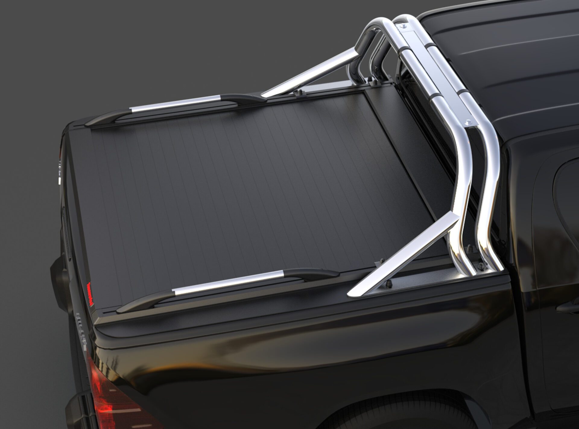 Tessera Roll+ Laderaumabdeckung "Basic" für Toyota Hilux Revo 2016+ TESS 1416 ROLL black matt Tessera Roll+ Laderaumabdeckung "Basic" für Toyota Hilux Revo 2016+ TESS 1416 ROLL black matt