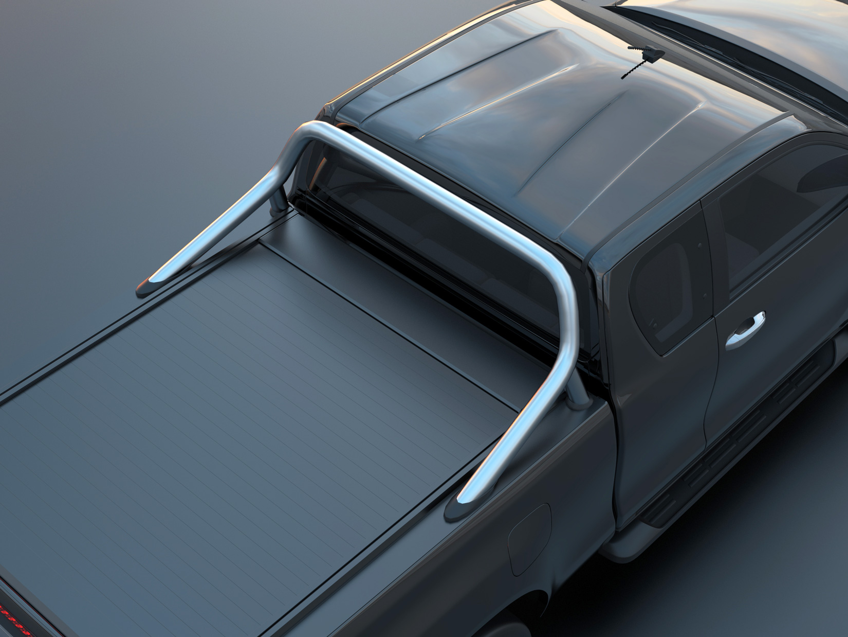 Laderaumabdeckung Tessera SE für Toyota Hilux Revo 2016+ mit OEM Überrollbügel S/C TESS 15171 SE black matt Laderaumabdeckung Tessera SE für Toyota Hilux Revo 2016+ mit OEM Überrollbügel S/C TESS 15171 SE black matt