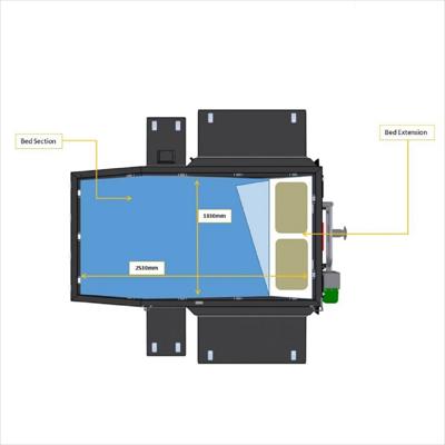 Alu-Cab Khaya Camper Komfort Einheit/Schwarz