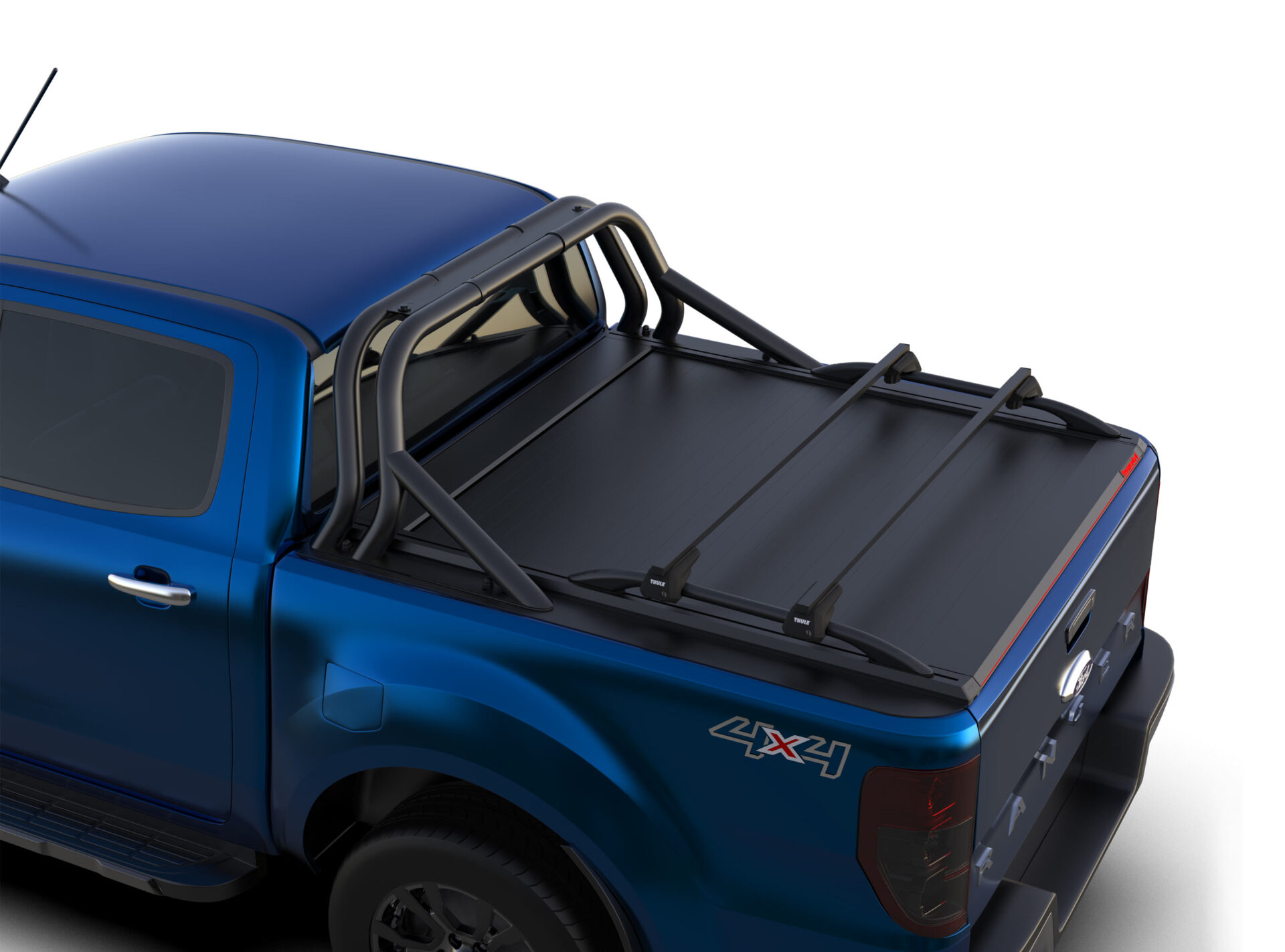 Laderaumabdeckung Tessera SE für Ford Ranger XL/XLT D/C ab 2012+ & 2016+ & 2020+ TESS 1506 SE black matt