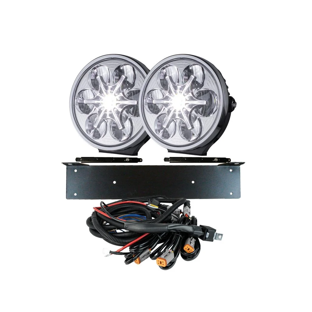 KOMPLETT KIT 2x SVEG 9″ EXTRALJUS LED KOMPLETT KIT 2x SVEG 9″ EXTRALJUS LED